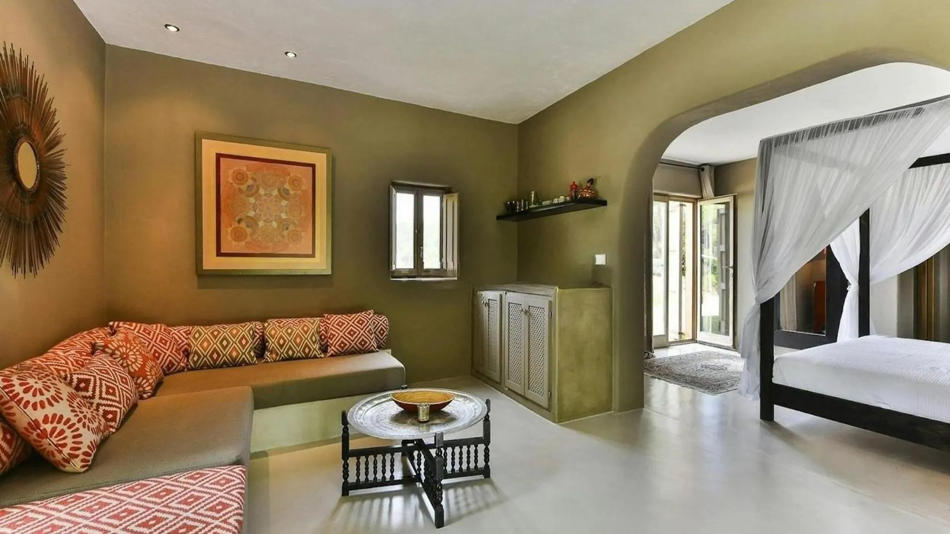 Villa Holiday Home With Wooden-Beamed Patio Santa Gertrudis  Espanha
